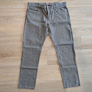 English Laundry Brown Pants with Red Accents